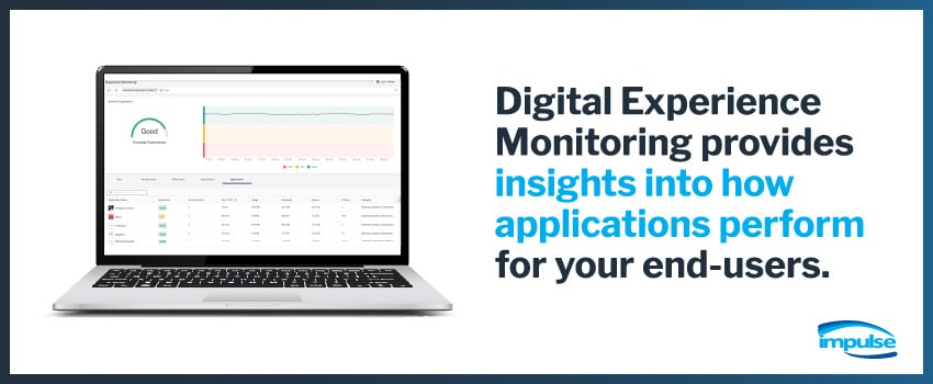 Digital Experience Monitoring provides insights into how applications perform for your end-users.