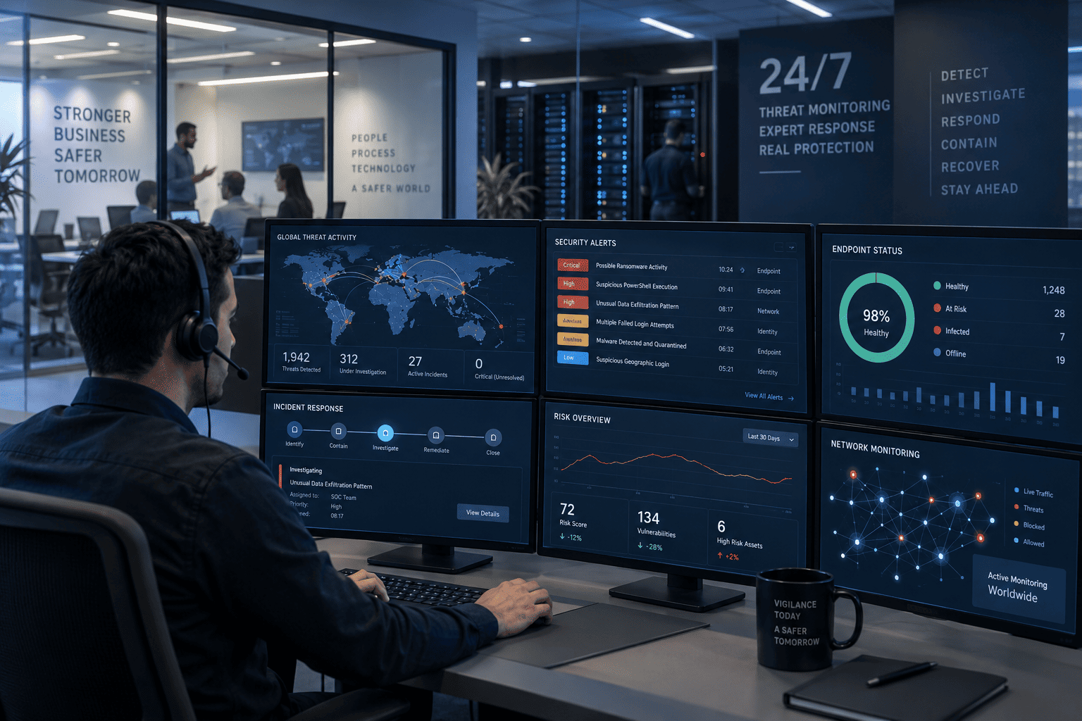 what are managed cybersecurity services